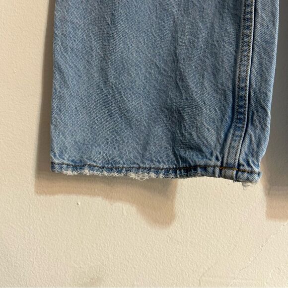 Abercrombie & Fitch The Loose High Rise Jeans Curve Love Light Wash Size 29 8 - Picture 3 of 10